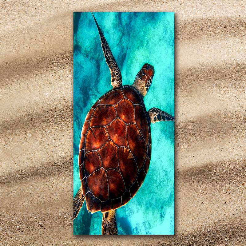 Sea Turtle Vibes Extra Large Towel