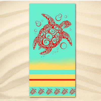 Sea Turtle Cabana Extra Large Towel