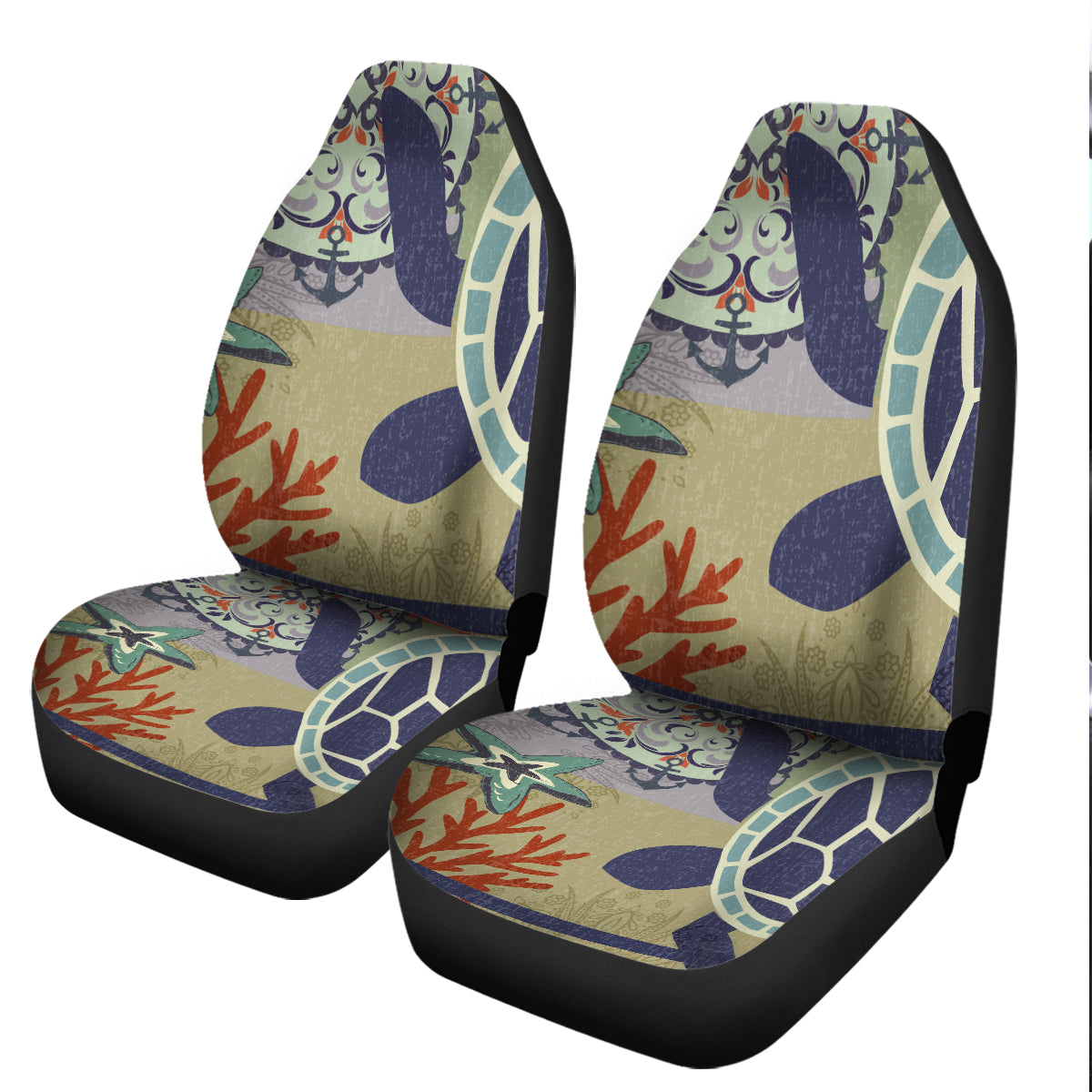 Sea Turtle Passion Car Seat Cover