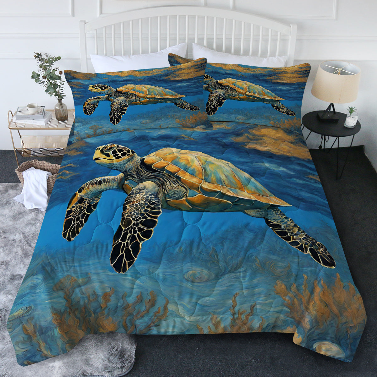Sea Turtle Skies Comforter Set