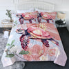 Sea Turtle Blossoms Comforter Set