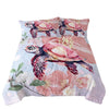 Sea Turtle Blossoms Comforter Set