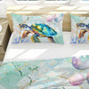 Dreamy Sea Turtle Reversible Bedcover Set