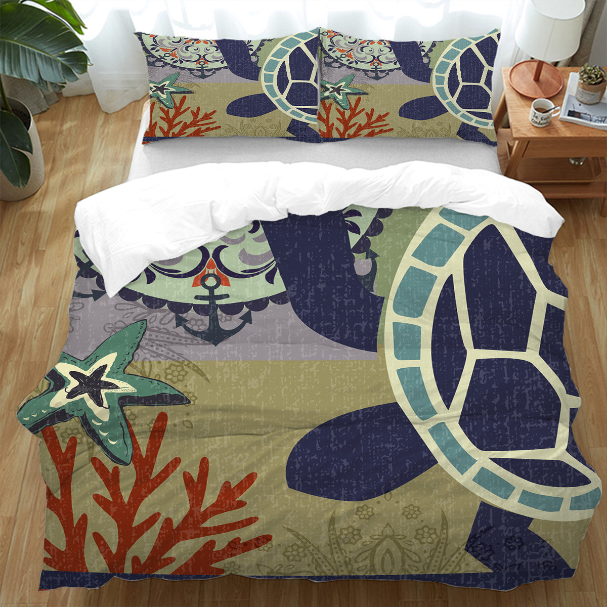Sea Turtle Passion Bedding Set