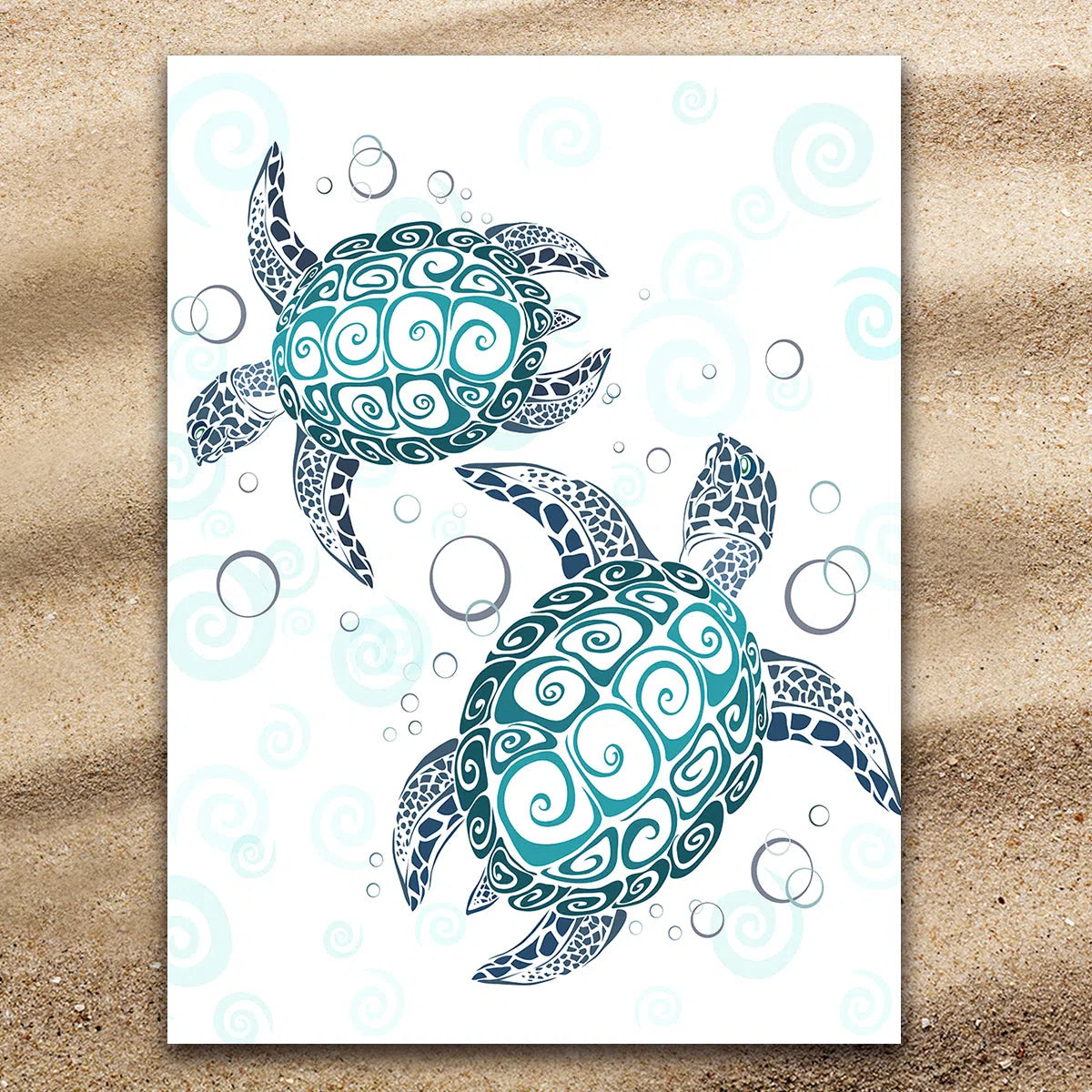 The Original Sea Turtle Twist Extra Large Towel