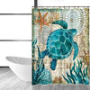 Sea Turtle Life Shower Curtain