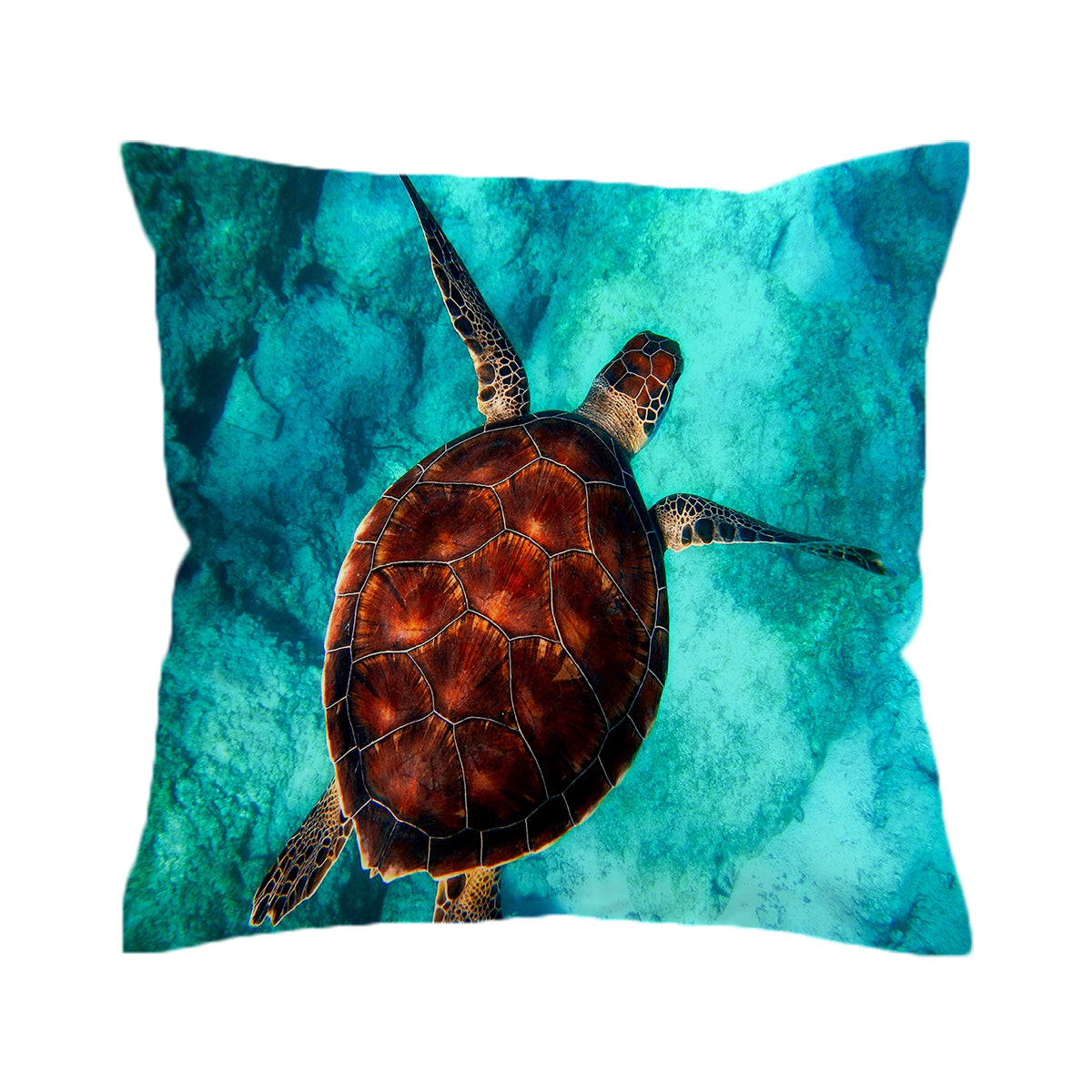 Sea Turtle Vibes Comforter with Shams and Pillow Cover