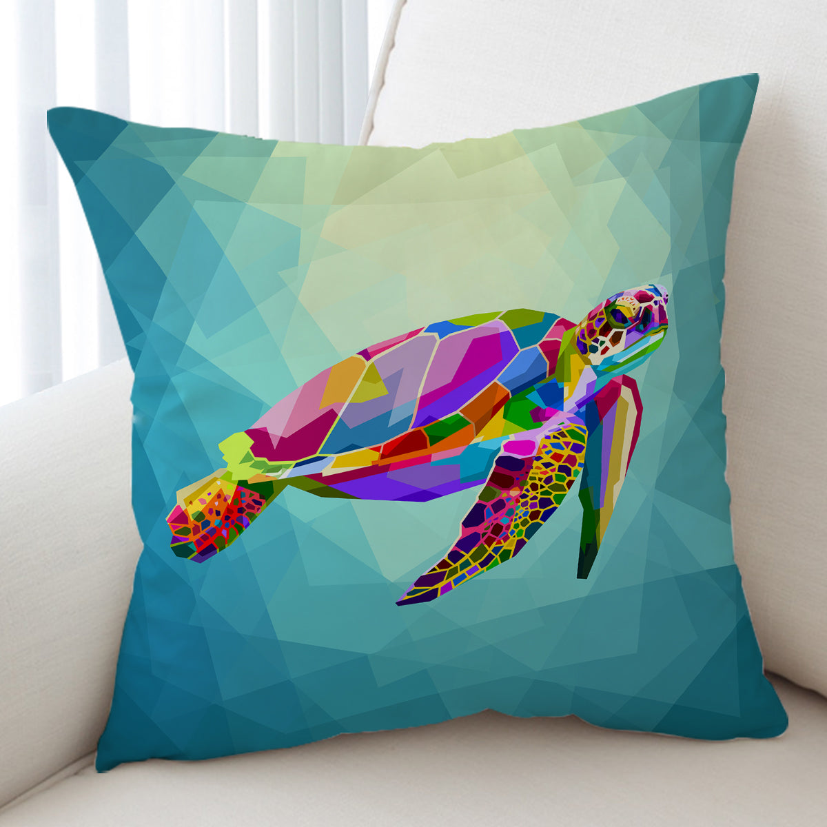 Maui Sea Turtle Pillow Cover