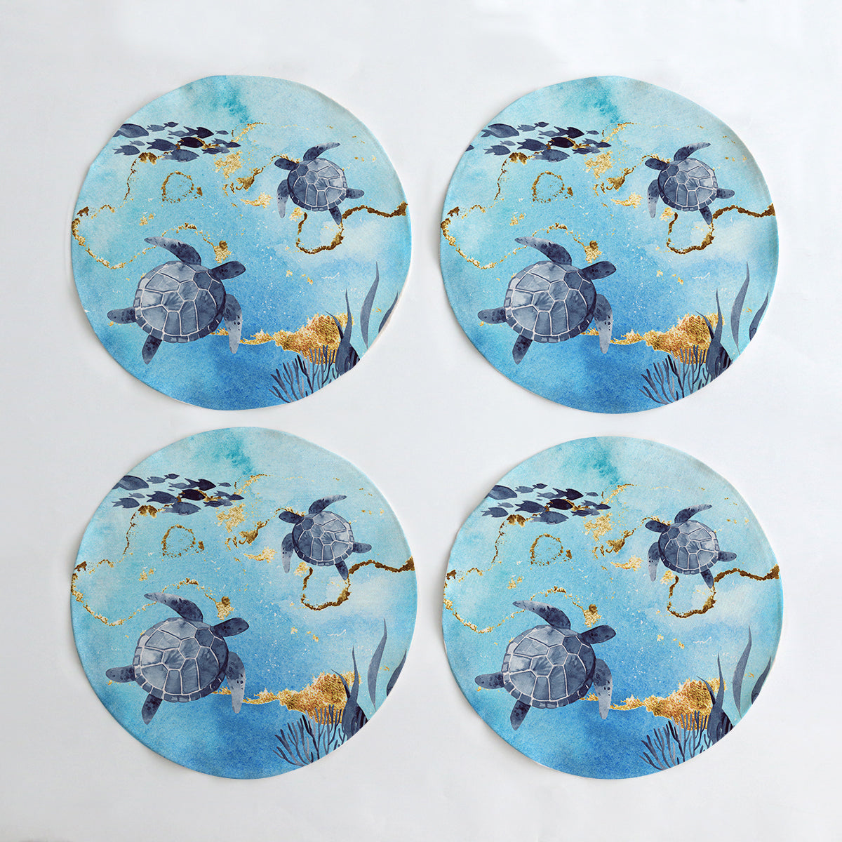 Golden Sea Turtle Bay Table Placemat