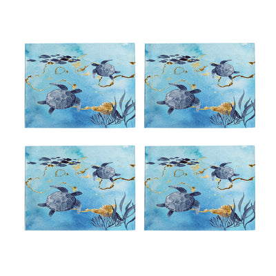 Golden Sea Turtle Bay Table Placemat