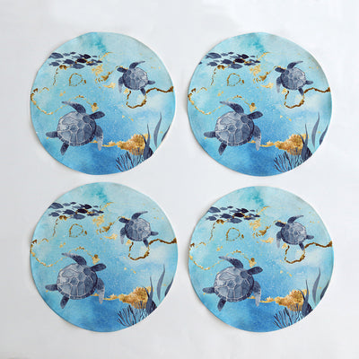 Golden Sea Turtle Bay Table Placemat