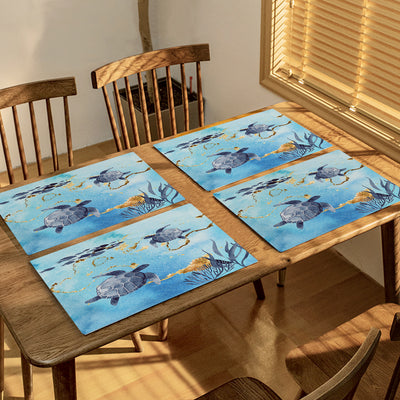 Golden Sea Turtle Bay Table Placemat