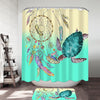 The Dreamcatcher and Sea Turtle Shower Curtain