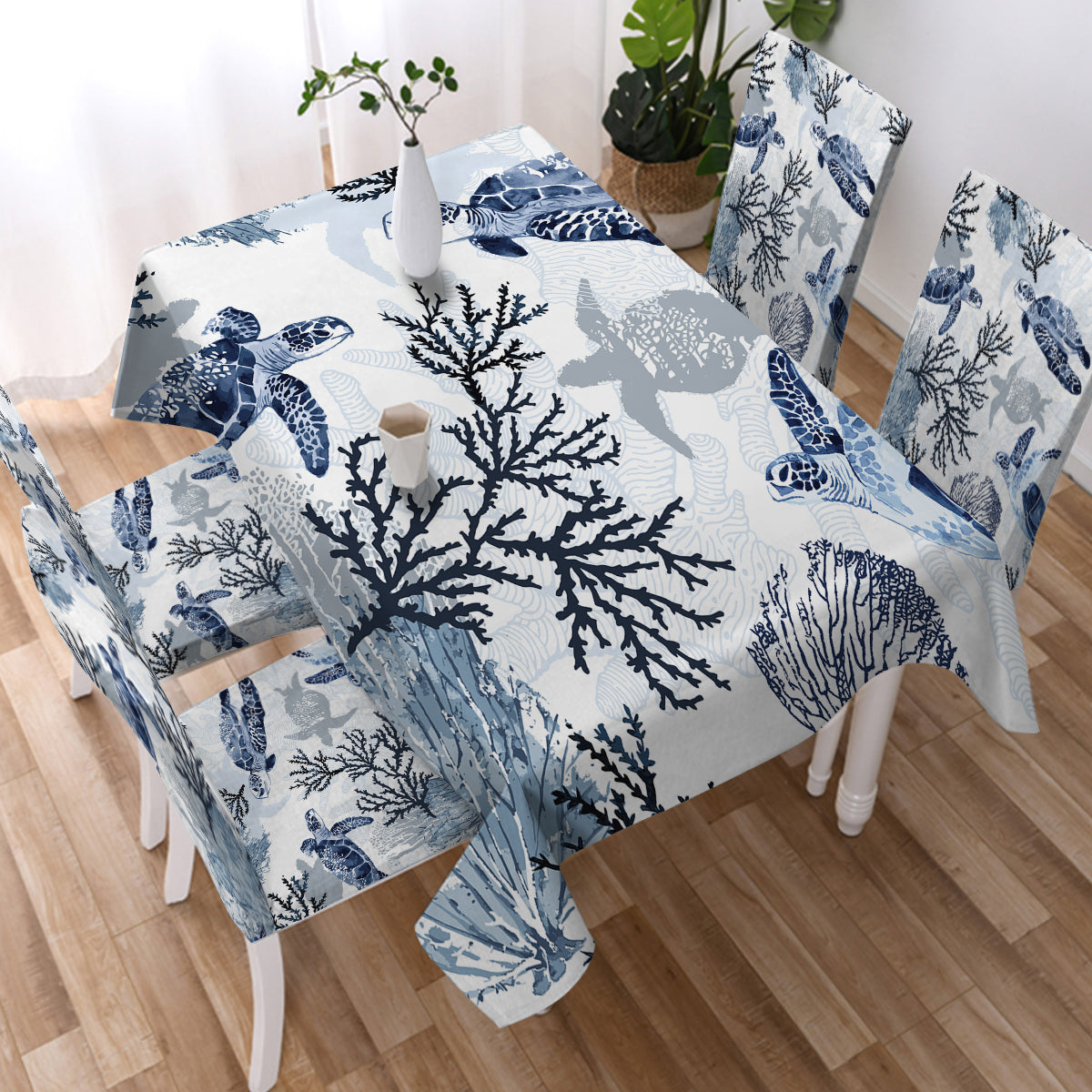 Sea Turtle Wonders Tablecloth