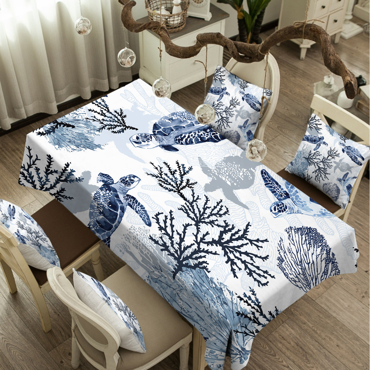 Sea Turtle Wonders Tablecloth