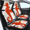Beachy Seahorse Car Seat Cover