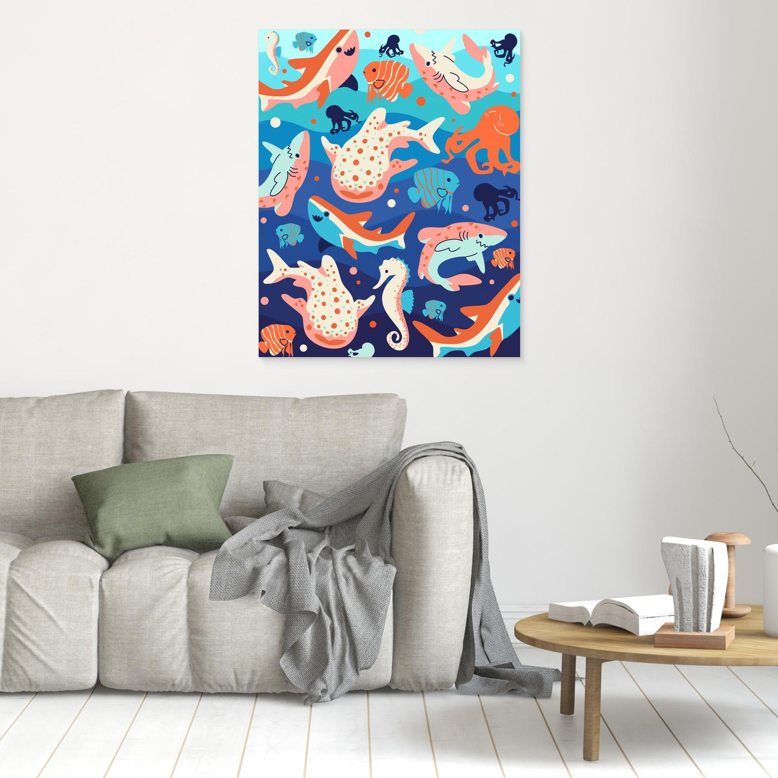 Canvas Print - Ocean Wonders by Kintsugi99