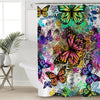 Tropical Butterflies Shower Curtain