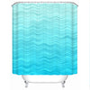 Waves of Blue Shower Curtain