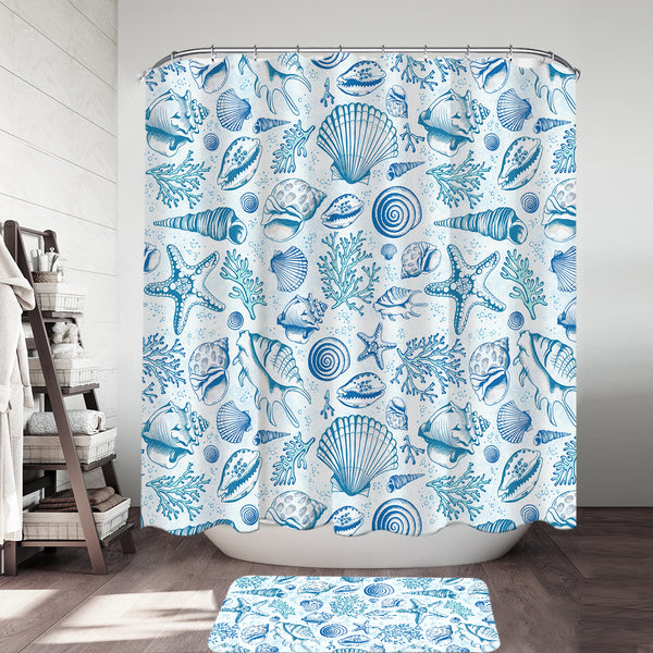 Coastal Shower Curtain - Coastal Passion