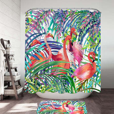 Flamingo Passion Shower Curtain