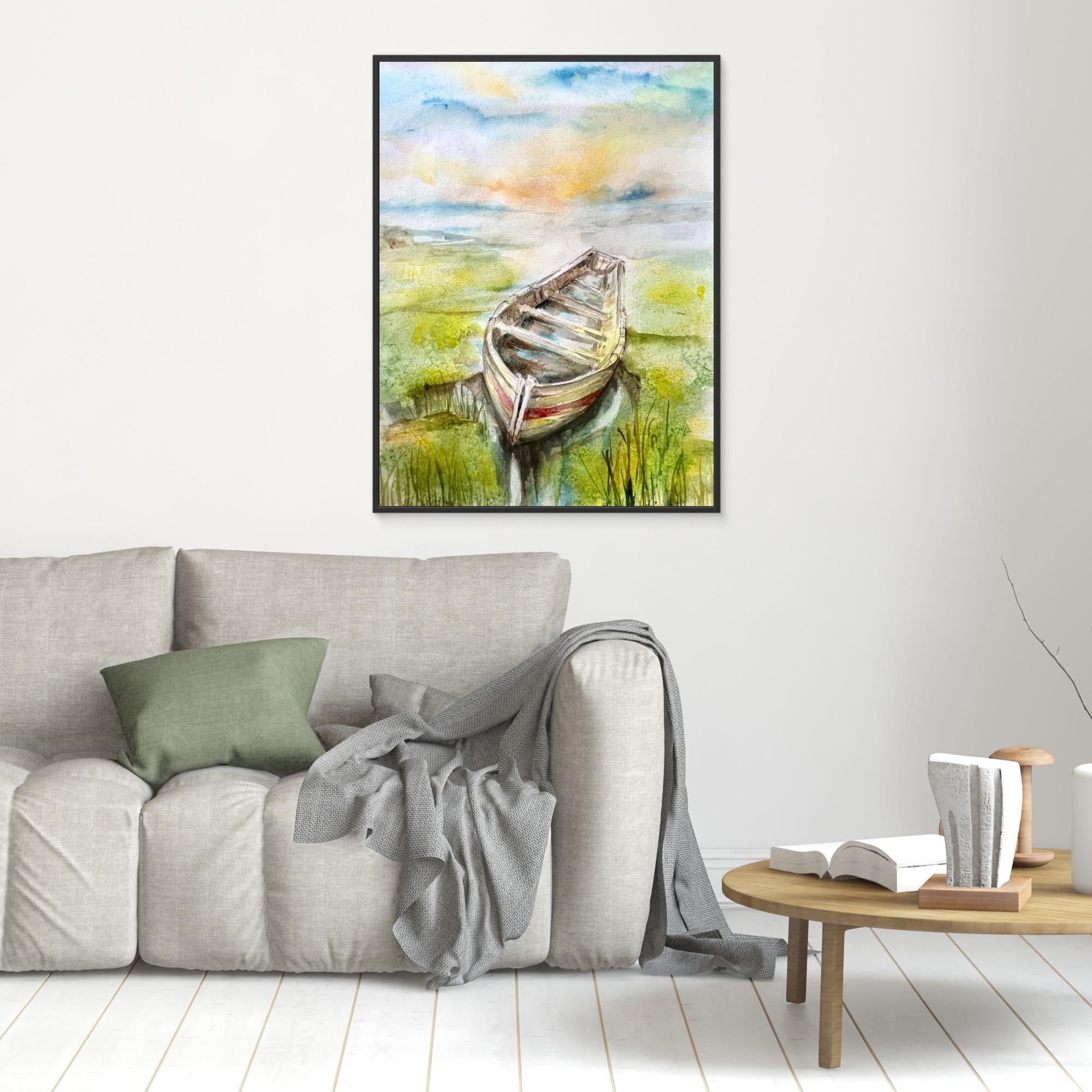 Canvas Print - Boat 2024 by Anda Bieza