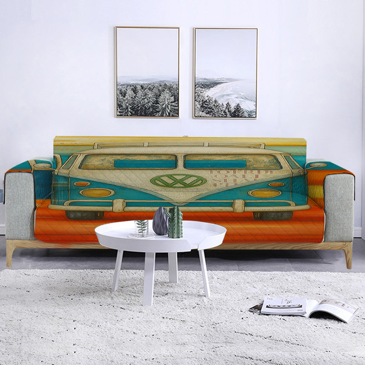 Vee Dub Sunset Sofa Cover