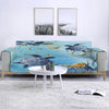 Golden Sea Turtle Bay Sofa Cover