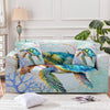 Dreamy Sea Turtle Couch Cover