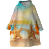 Starfish Friday Wearable Blanket Hoodie