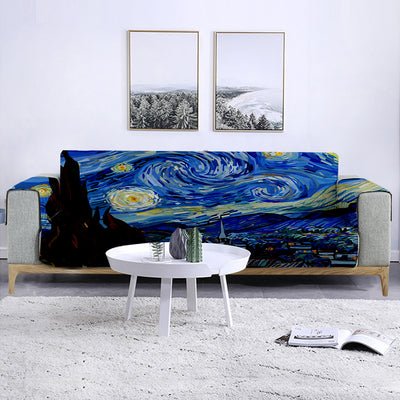 Van Gogh Starry Night Sofa Cover