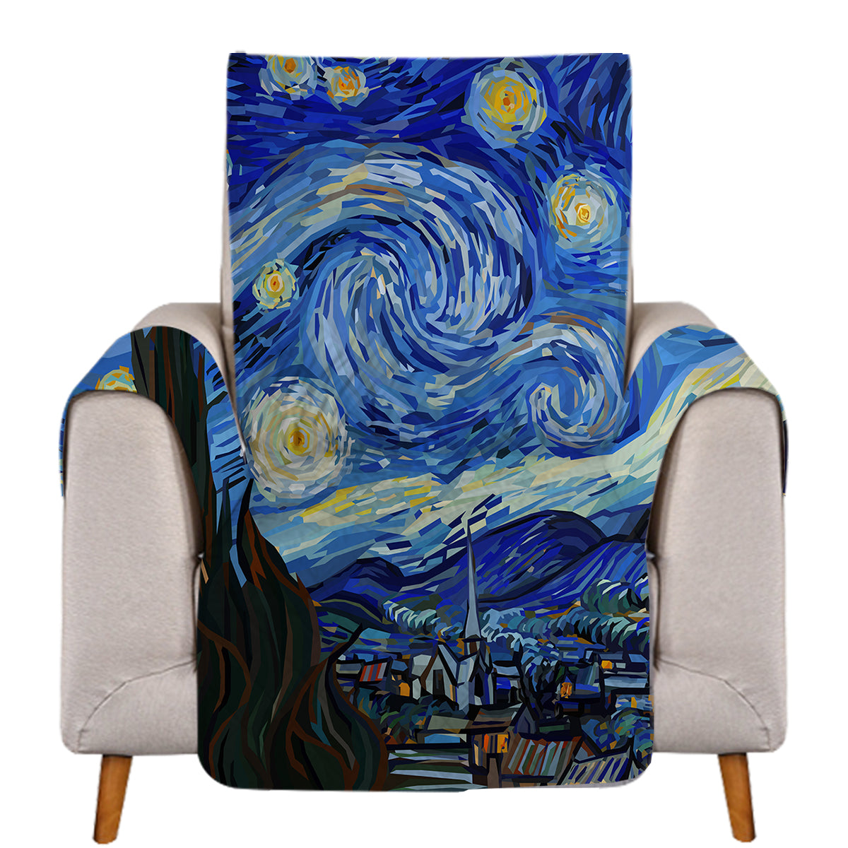 Van Gogh Starry Night Sofa Cover