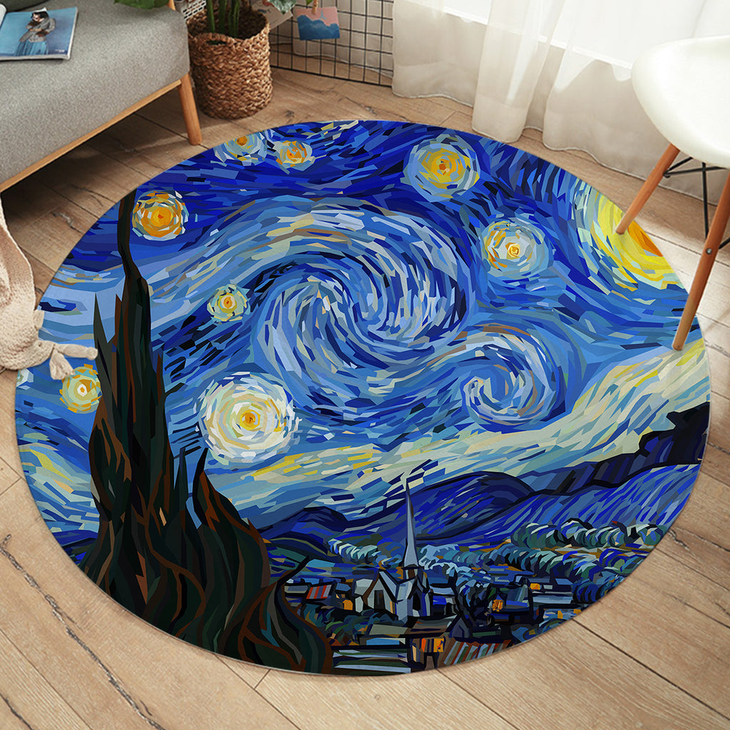 Starry Night Area Rug - Coastal Passion
