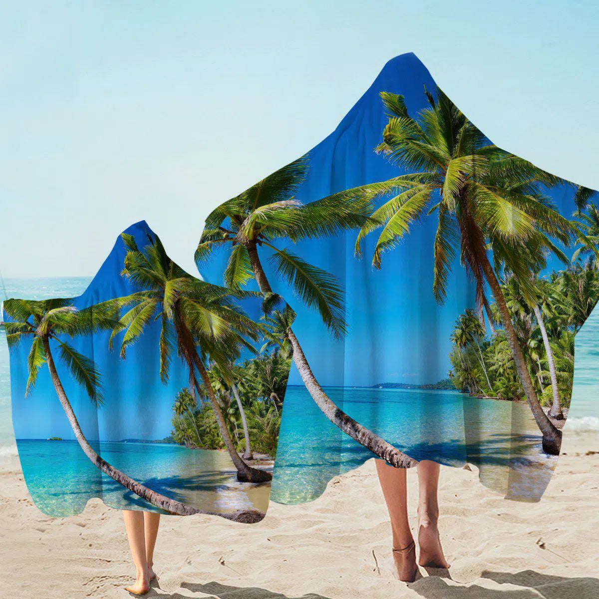 Summer in Saint Thomas Hooded Towel