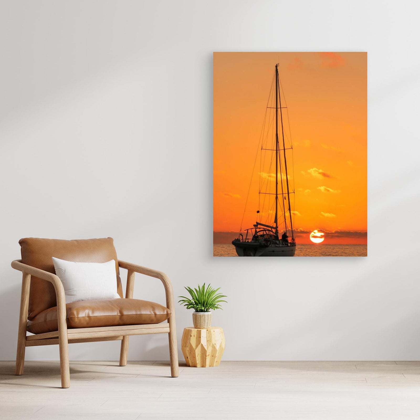 Canvas Print - The Last Sunset. by Adrian Tudose