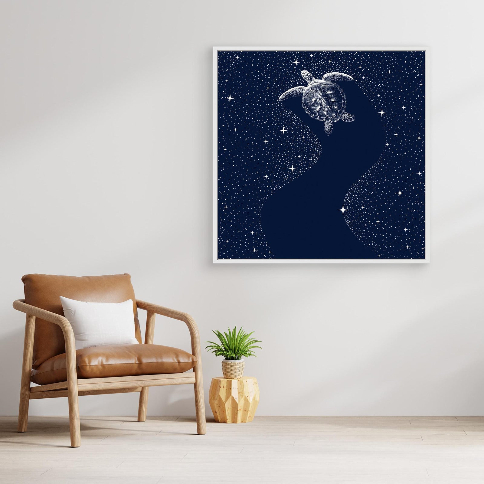 Canvas Print - Starry Turtle by Alirıza çakir