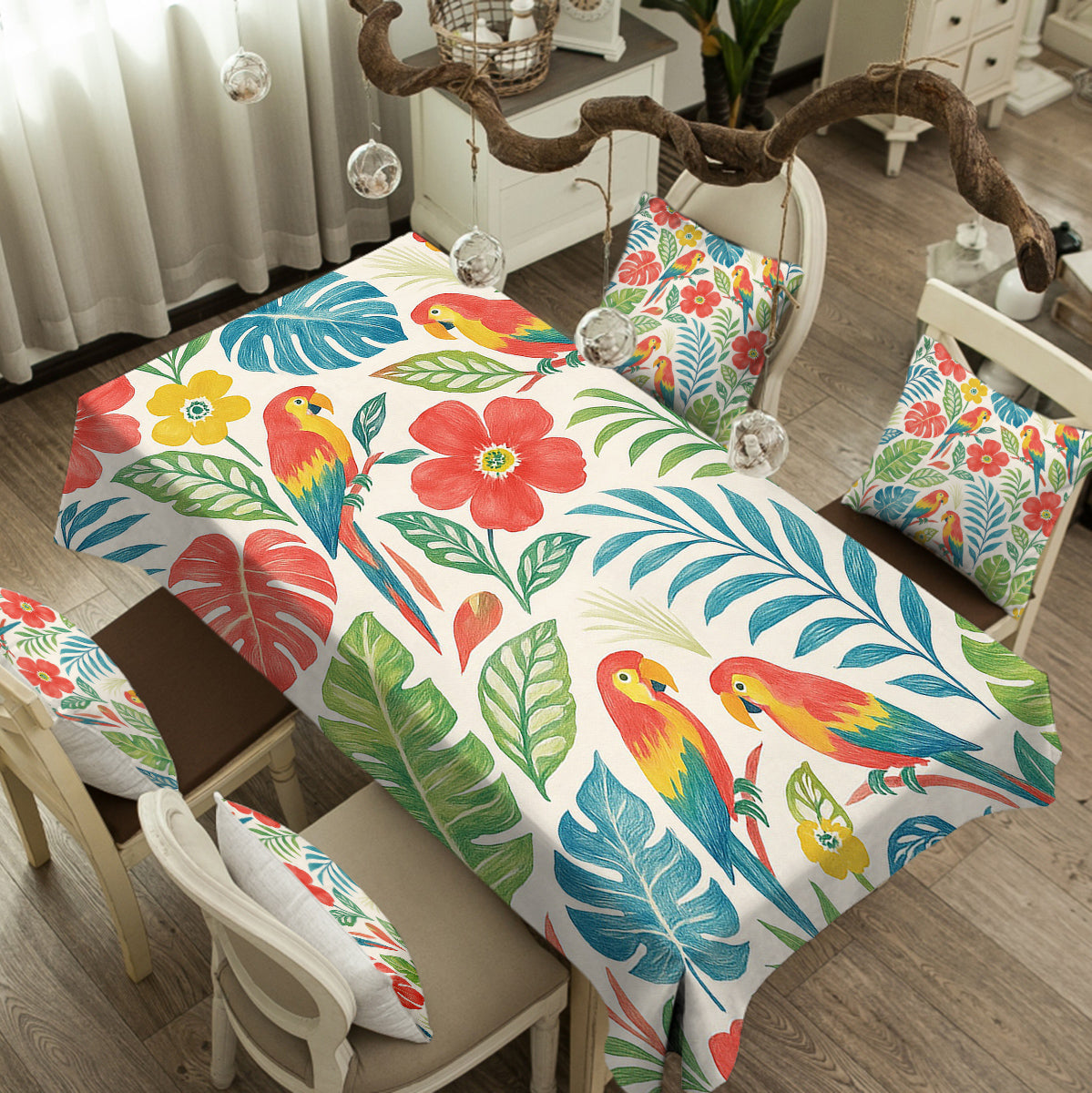 Classic Tropical Tablecloth