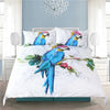 The Blue Macaw Bedding Set