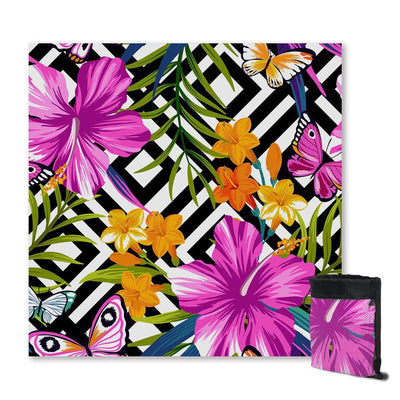 The Flower Garden Sand Free Towel