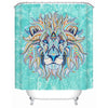 The Lazy Leo Shower Curtain