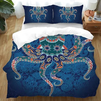 The Noctopus Bedding Set