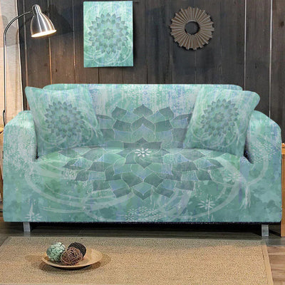 The Ocean Hues Couch Cover