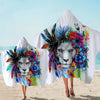 The Original Lion Vibes Hooded Towel