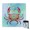 The Royal Crab Sand Free Towel