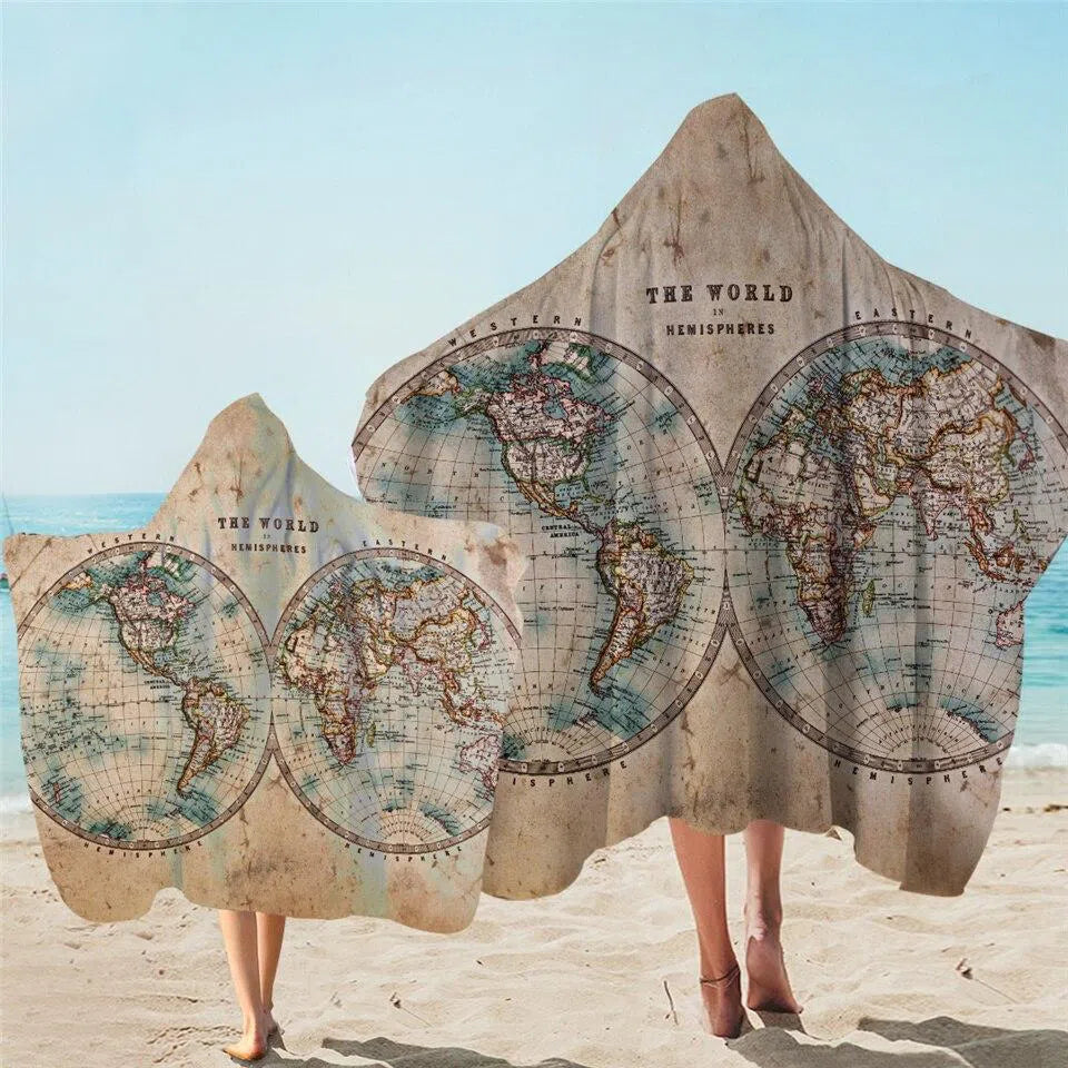 The World Traveler Hooded Towel