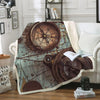 The World Wanderer Soft Sherpa Blanket