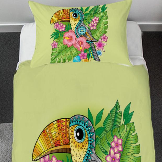 Toucan Delight Toddler Bed Set