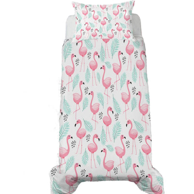 Flamingo Delight Toddler Bed Set