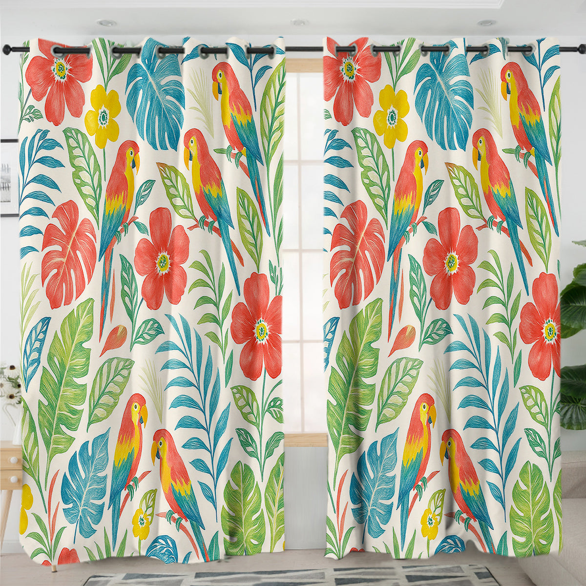 Classic Tropical Curtains