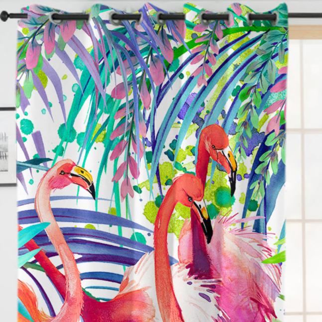 Flamingo Passion Curtains